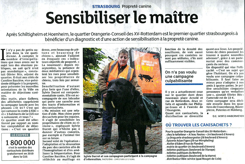 Sylvie Ducret Comportementaliste canin en Alsace
